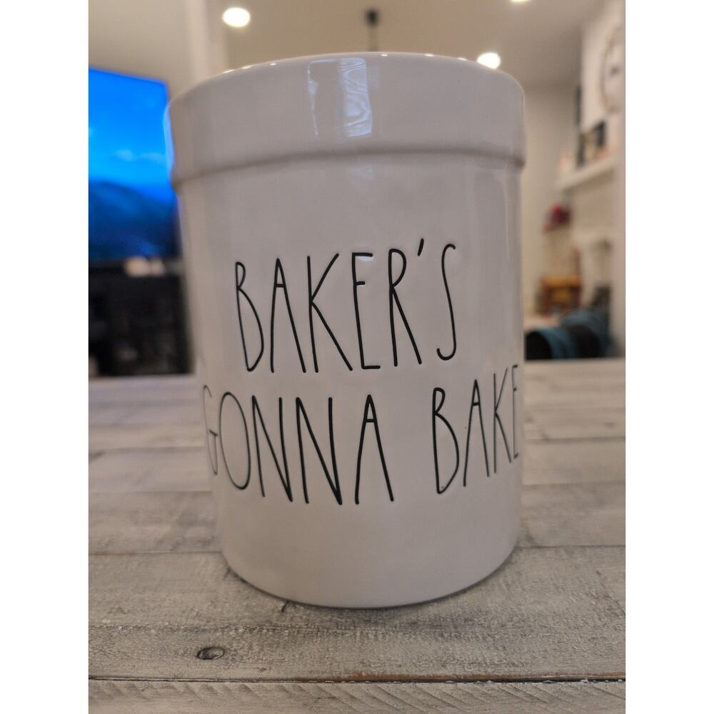 Rae Dunn Artisan Collection Bakers Gonna Bake Kitchen Utensil Holder